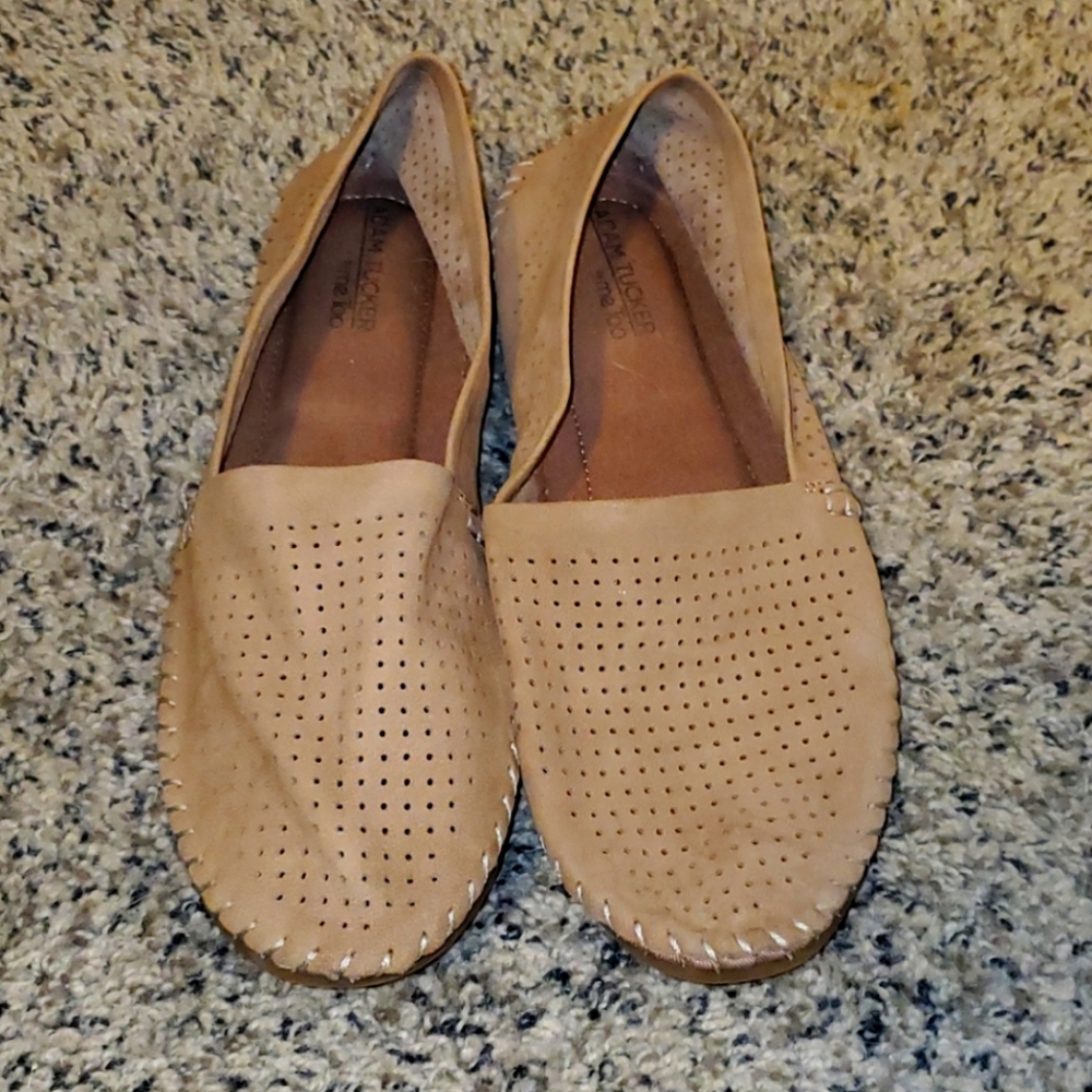 9.5 leather loafers